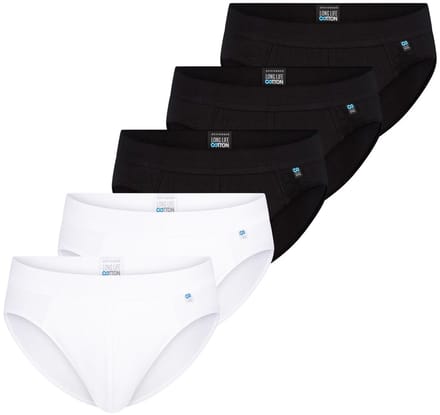 Schiesser Heren rio-slip / onderbroek 5 pack Long Life Cotton