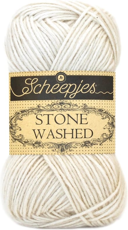 Scheepjes Stone Washed 50 gr - 801 Moon Stone