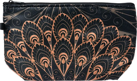 Juleeze Toilettas Dames 22x13x18 cm Zwart Polyester