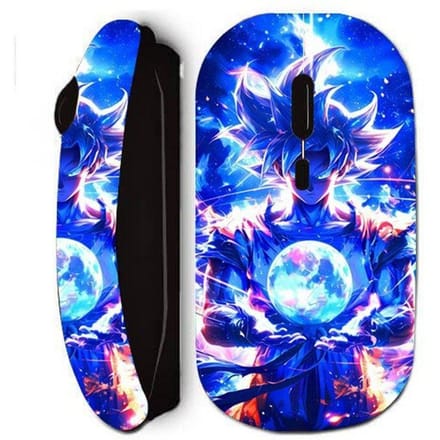 Souris sans fil - Sangoku - Dragon Ball - Noir - WiFi - Nano clé USB