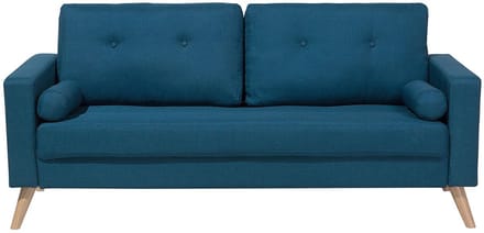 KALMAR - Tweezitsbank - Groenblauw - Polyester