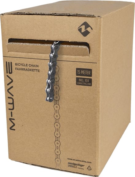 Ventura Ketting 9-speed - 15m rol - Inclusief 10 verbindingsschakels - Grijs