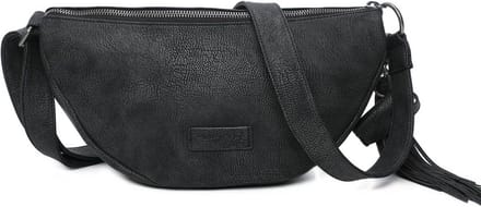 Schoudertas Zwart 38 cm - Stijlvolle Dames Handtas van Vegan Leer
