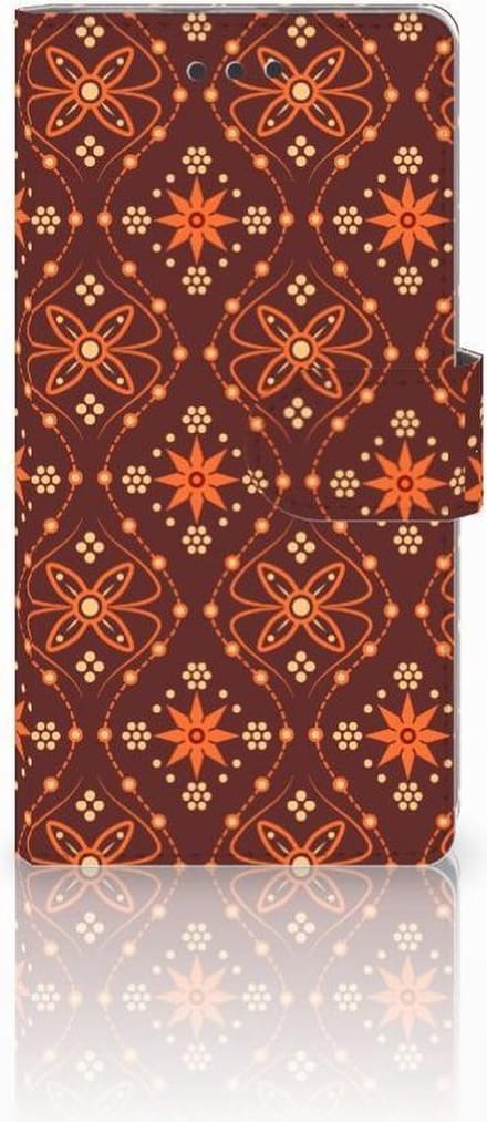Huawei Ascend P8 Lite Telefoon Hoesje Batik Brown