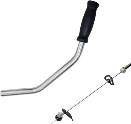 Grasmaaier Handgreep - Reserveonderdeel Tuinmachine - Gazononderhoud - Ergonomisch Ontwerp - 35 cm Lengte - Zwart-wit