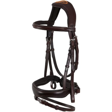 Halsband van leer Acavallo Maesta'
