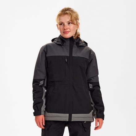 Engel Entire winterjack voor dames 1435-176 - Black / Anthracite Grey - M