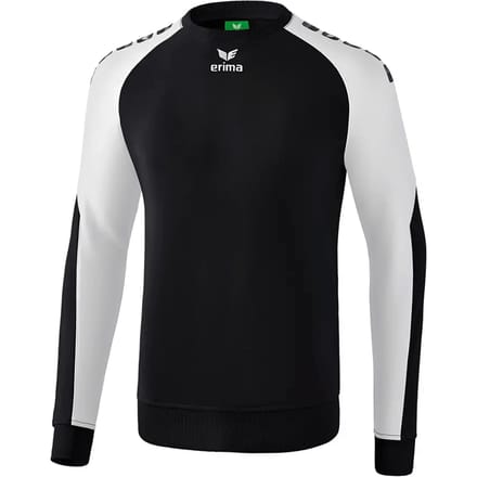 Erima Essential 5-C Sweatshirt Kinderen - Zwart / Wit | Maat: 128