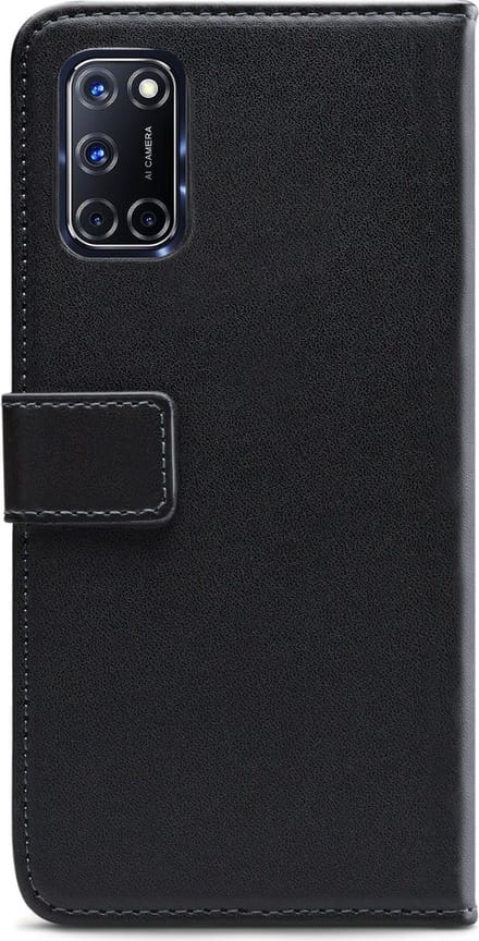 Mobilize - Oppo A72 Hoesje - Elite Gelly Wallet Book Case Zwart