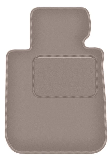 Beige bestuurdersmat voor: BMW 1 E88 cabriolet (2008-2014)