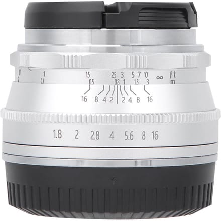 25mm F1.8 Meerlaagse Coating Mirrorless Camera Lens EF m EOSM Mount voor zilver