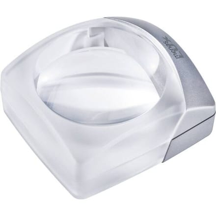 Eschenbach menas LUX - Vergrootglas met 3x vergroting - Leesloep met LED-verlichting - Compacte loep