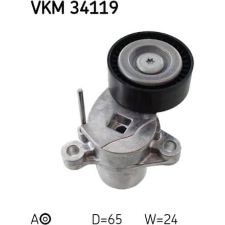 Spanpoelie, V-riem SKF VKM 34119