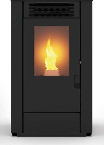 Pelletkachel Kalor Kim 8kW - Zwart