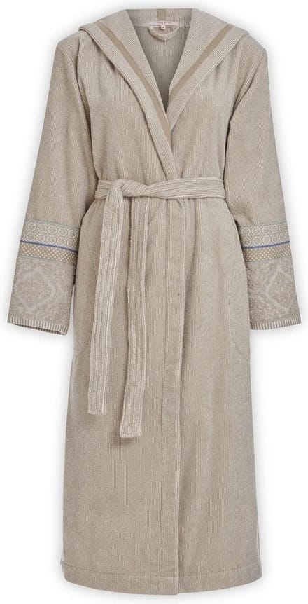 Pip Studio Soft Zellige Badjas - Khaki - S