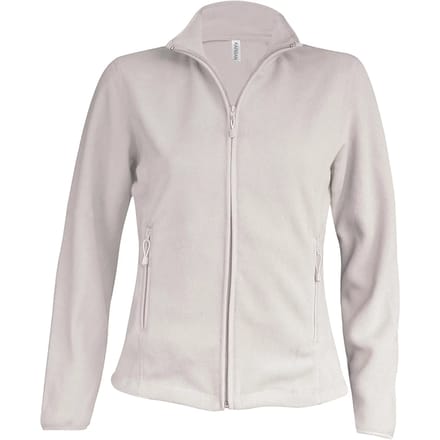 Kariban Microfleece met rits dames K907 - Natural - M