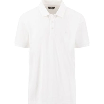 Fynch-Hatton Polo New Solid Piqué 2-Ply Cotton Wit / male