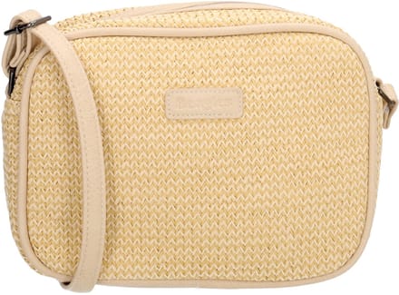 Beagles Formentera Crossbodytas - Schoudertas - Riet - Praktisch - Ritsen - Multi Natuur