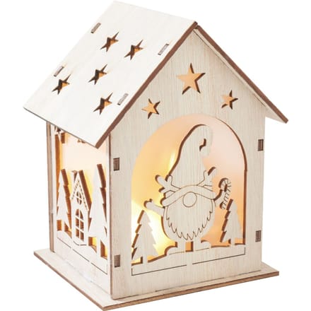 VBS Houten bouwpakket "Kabouterhuis", incl. LED's
