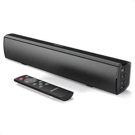 Majority Bowfell Compacte Soundbar - Bluetooth - 50W - RCA - Stereo - met Afstandsbediening - Zwart