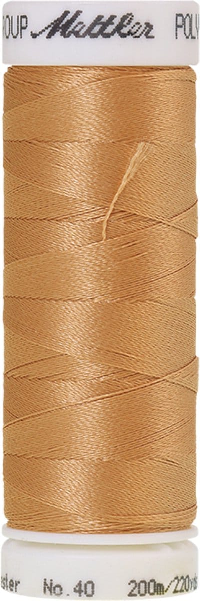 Mettler borduurgaren - Geel - Nr 1141 - Polysheen - 200 meter