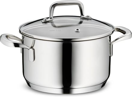 RVS Vleespan 1,6L Inductie Geschikt voor Aanbraden en Stoven
