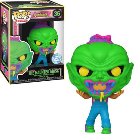 Funko POP! Books: Goosebumps - The Haunted Mask (Blacklight) 36 Exclusive