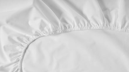 Beter Bed Select Perkal Hoeslaken 140 x 200 - 100% Katoen Percale - Matrasbeschermer - Matrashoes - Wit