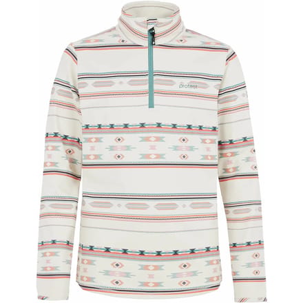 Protest Prtvesh Jr – Skipully Meisjes – Lange mouwen – 1/4 rits – Kitoffwhite