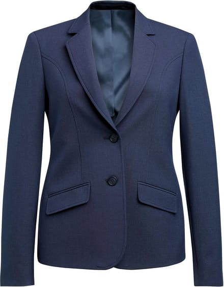 Brook Taverner Dames Colbert Margot, getailleerde snit BT2390 - Denim - 38 EU (10 UK)