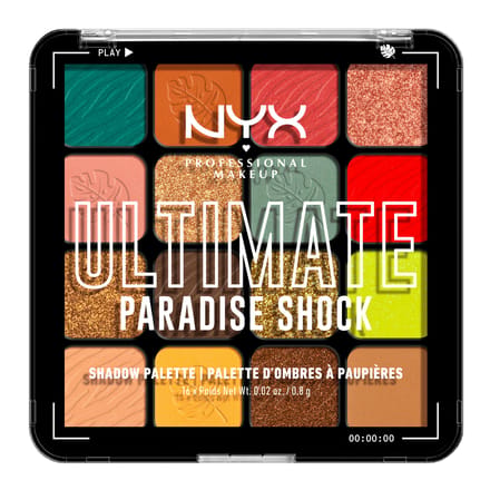 NYX Professional Makeup Ultimate Shadow Palette - Tropic Shock - Oogschaduw Palet