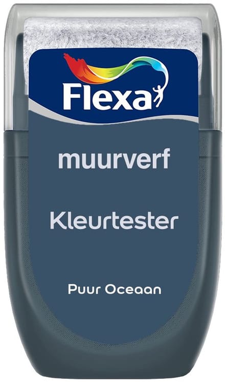 Flexa - Kleurtester Muurverf - Puur Oceaan - Mengverf - 30 Ml