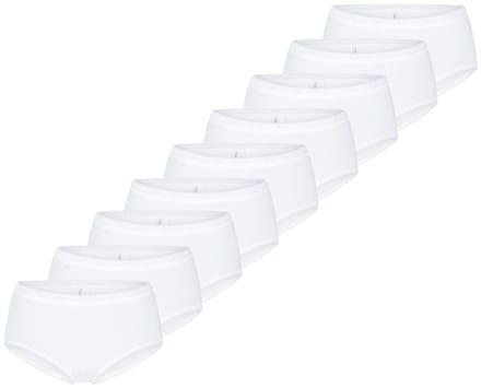 sloggi Dames midi slip 9 pack Basic+