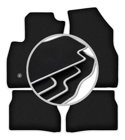 CARLUX-SILVER automatten voor: Opel Combo D 0 (2011-2018)