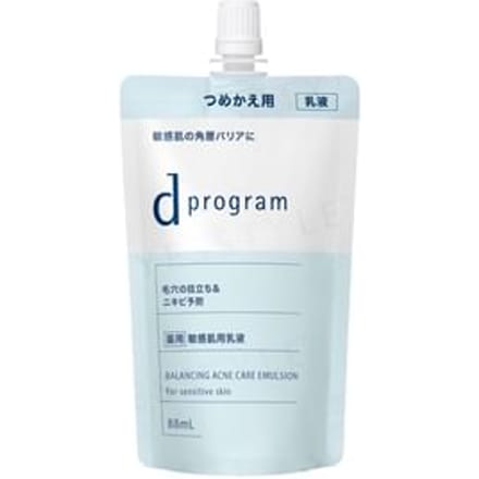 Shiseido - D Program Balancing Acne Care Emulsion EX Refill 88ml