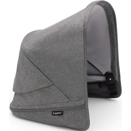 Bugaboo Donkey zonnekap - Grey mélange Grey mélange