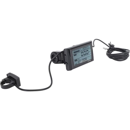 Accessoires de Conversion de Vélo Électrique Affichage de Données LCD Écran LCD de Vélo Électrique gray