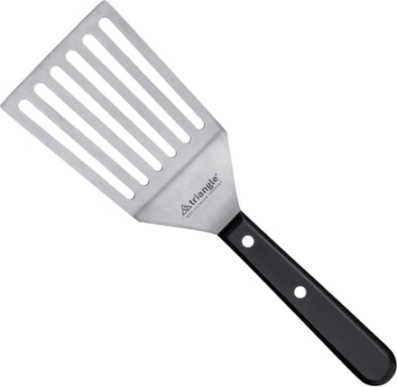 Triangle Extra Breed Paletmes met Knik en Gleuven – 12 cm RVS Lemmet