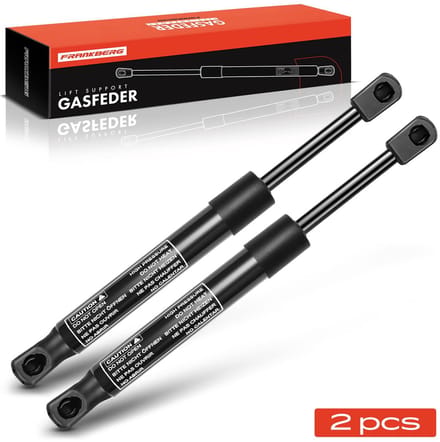 Frankberg 2x gasveer demper achterklep voor BMW 3er E36 Coupe Sedan