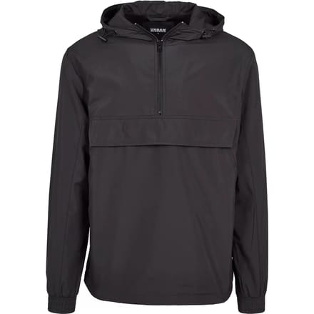 Urban Classics - Basic Pullover Jas - L - Zwart