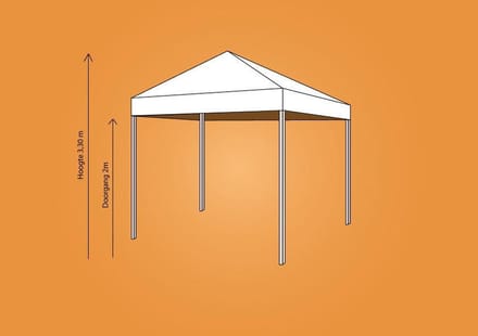 Ambisphere - Vouwtent 3x3m