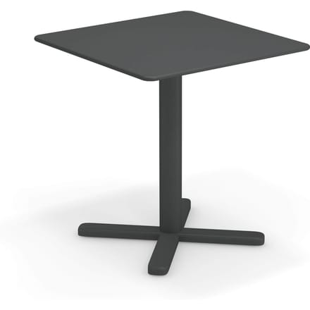 Emu Darwin tafel vierkant - antiekijzer - 80 x 80 cm
