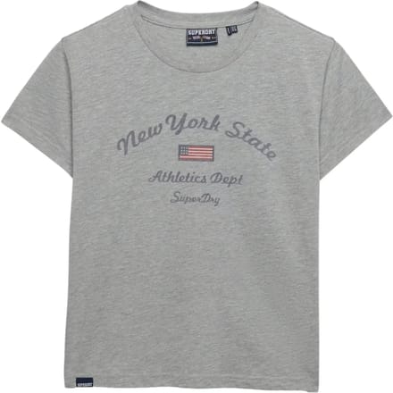 Superdry - Athletic Essentials Aansluitend T-shirt met Print - Dames - T-shirts