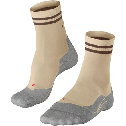 FALKE RU4 anti-blaar katoen functioneel materiaal hardloopsokken dames beige - maat 35-36