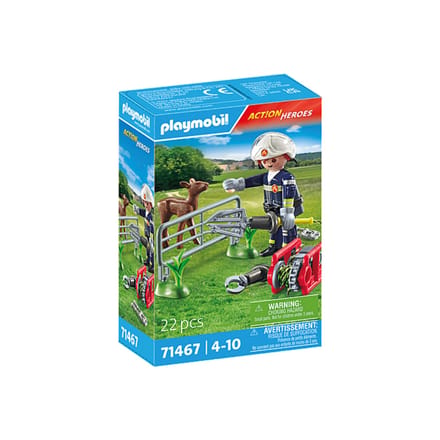 Playmobil Actie - Action Heroes Animal Protection Fire Department - 71467
