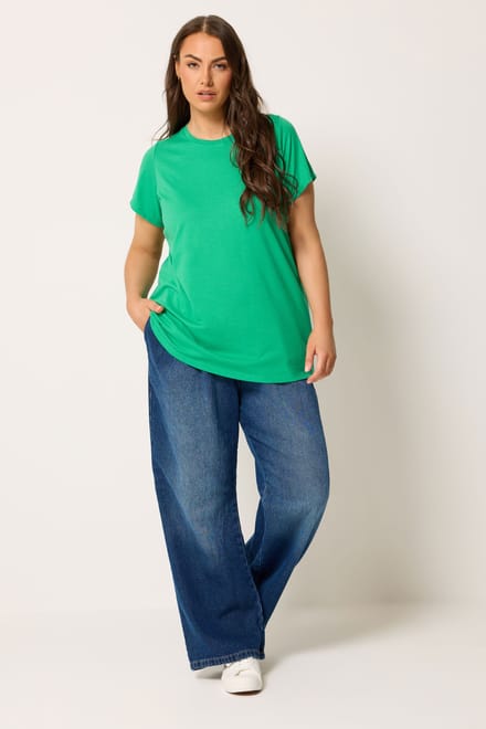 Yours Groen Core Basic Tshirt Size 58-60