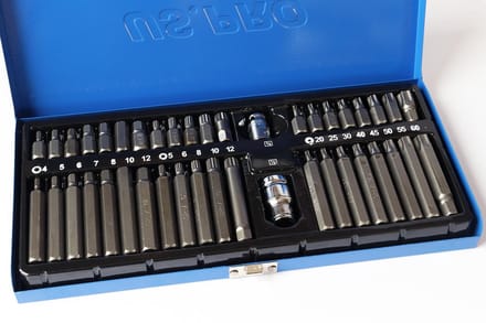 Bitset/bittenset 30 en 75 mm 42-delig