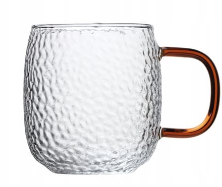 Hittebestendige Mok met Amberkleurig Oor - 330 ml - Vaatwasmachinebestendig
