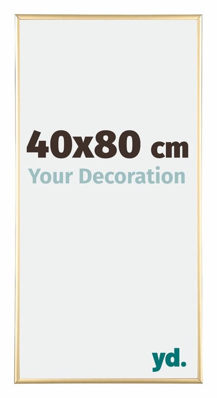 Your Decoration - Fotolijst 40x80 cm - Aluminium - Goud - Kent