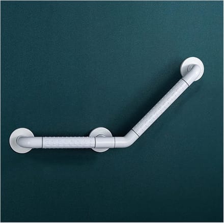 Badkamer handgreep - Veiligheidssteun - Extra veiligheid - Lichtgevende cirkels - 30cm - Wit
